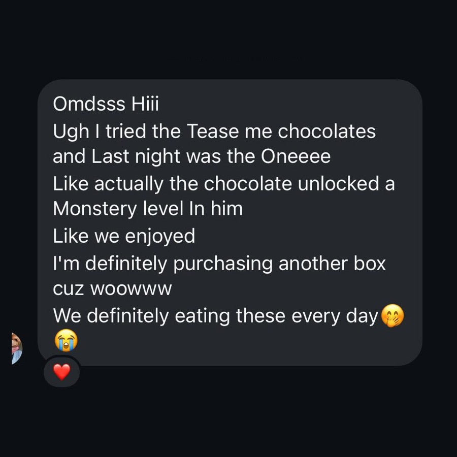Real customer message